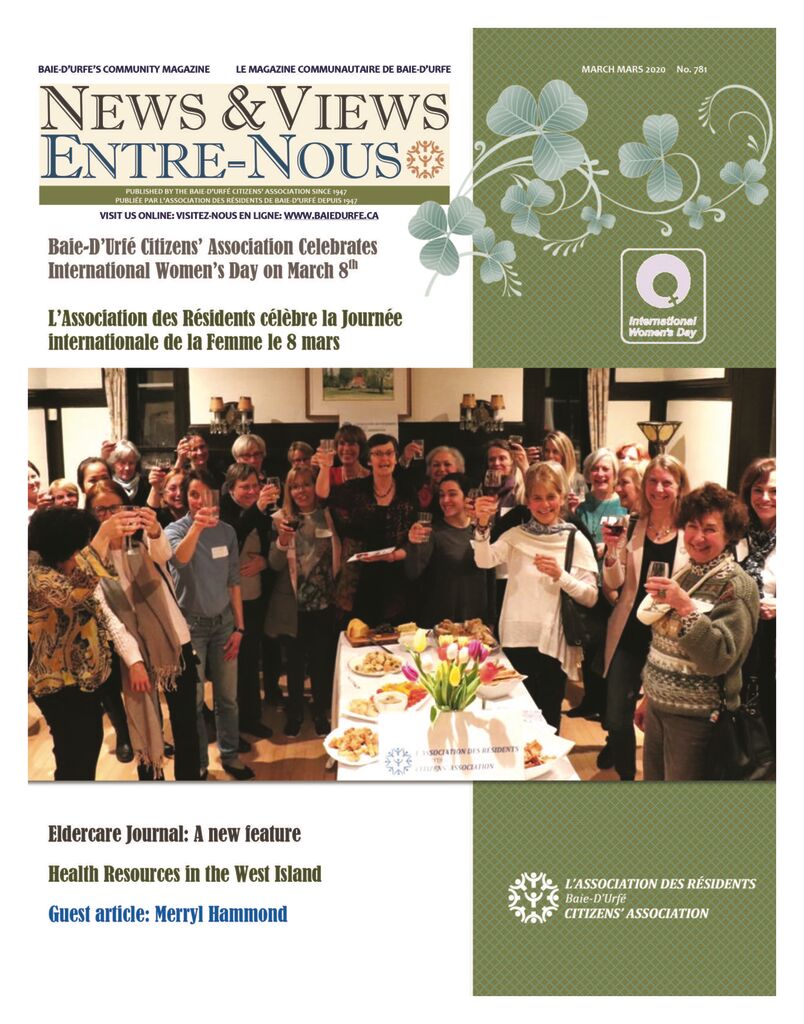 781mar2020 L'Association des Résidents BaieD'Urfé Citizens Association